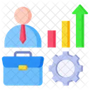 Career Advancement Development Career Growth 아이콘