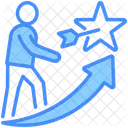 Career Goals Development Target Icon