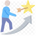 Career Goals Development Target Icon