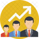 Employees Team Growth Icon