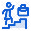 Career Growth Career Advancement Stairs Icon