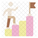 Motivational Opportunities Networking Icon