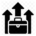 Career Growth Commerce Icon