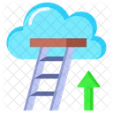 Career Ladder Cloud Ladder Icon
