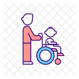Caregiver Support For Disabled Child  Icon
