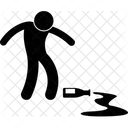 Spill Fall Down Fall Icon