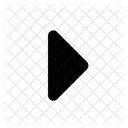 Caret Right Right Right Arrow Icon
