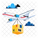 Carga aérea  Icono