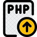 Archivo Php Arriba Icono