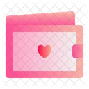 Carteira Amor Romance Ícone