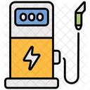 Carga eléctrica  Icono