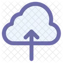 Carga en la nube  Icono