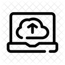 Carga En La Nube Datos Copia De Seguridad Icono