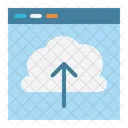 Carga en la nube  Icono