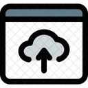 Carga en la nube  Icono