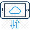 Carga En La Nube Movil Telefono Android Nube Movil Icono