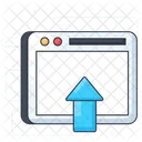 Intercambio De Datos Carga Web Carga De Datos Icono