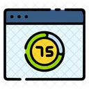 Actualizar Recargar Procesando Icono