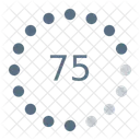 Carga Carga Spinner Icono