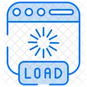 Carga Web Cargando Procesando Icono