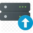 Almacenamiento Carga Base De Datos Icono