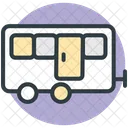 Cargo Trailer Caravan Icon