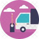 Cargo Road Delivery Icon
