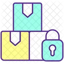 Cargo and lock  Icon
