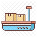 Cargo Barge Icon