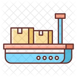 Cargo Barge  Icon