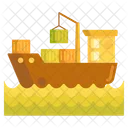 Cargo Barge  Icon