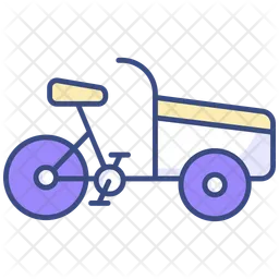 Cargo bicycle  Icon