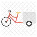 Cargo Bike Delivery Icon
