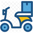 Cargo Bike Scooter Icon