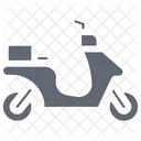 Cargo Bike Delivery Bike Scooter Icon