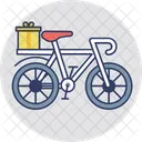 Delivery Cycle Cargo Icon