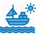 Cargo Boat  Icon