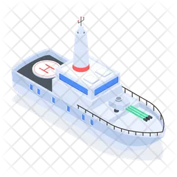 Cargo Boat  Icon