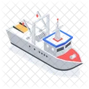 Cargo Boat Cargo Ship Shipping Boat Icon