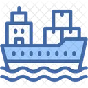 Cargo boat  Icon