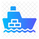 Cargo Boat  Icon