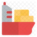 Cargo boat  Icon