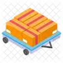 Cargo Cart Trolley Icon