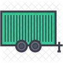 Cargo Containers Shipping Icon