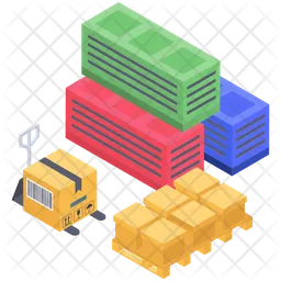 Cargo Container  Icon