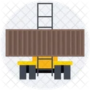 Cargo Container Shipping Icon