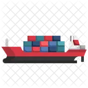 Cargo Delivery Consignment Delivery Sea Freight Icon