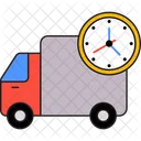 Cargo Delivery Time Logistic Delivery Cargo Van Icon