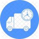 Logistic Delivery Cargo Van Cargo Truck Icon