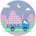 Cargo Delivery Truck Delivery Van Logistics Transport Icon